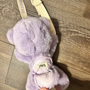 Zara teddy bear purse